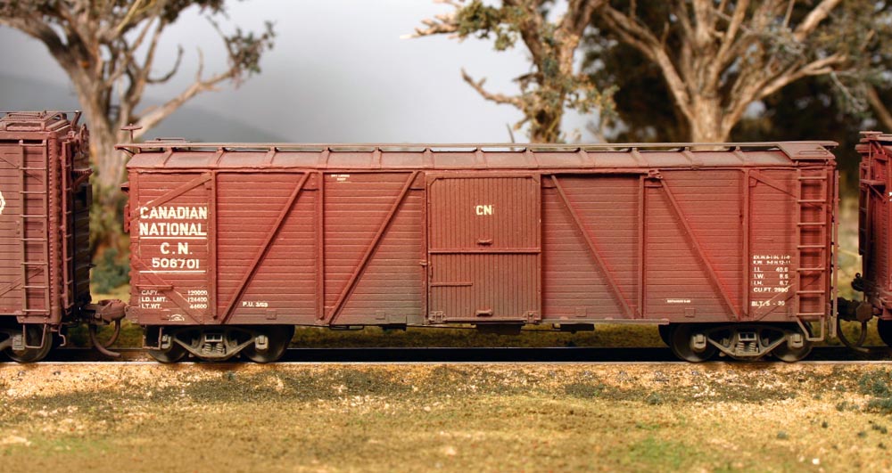 Steam Era Freight Cars Models by Marty McGuirk CN 506701